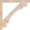 Ekena Millwork Merced Craftsman Smooth Bracket, Douglas Fir, 3 1/2"W x 46"D x 46"H BKT04X46X46MRC04SDF - alternate 4